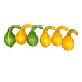 thumbnail image 2 of Artificial Harvest Pumpkins Halloween Vegetable Model Stackable Lifelike Durable Style B, 2 of 9