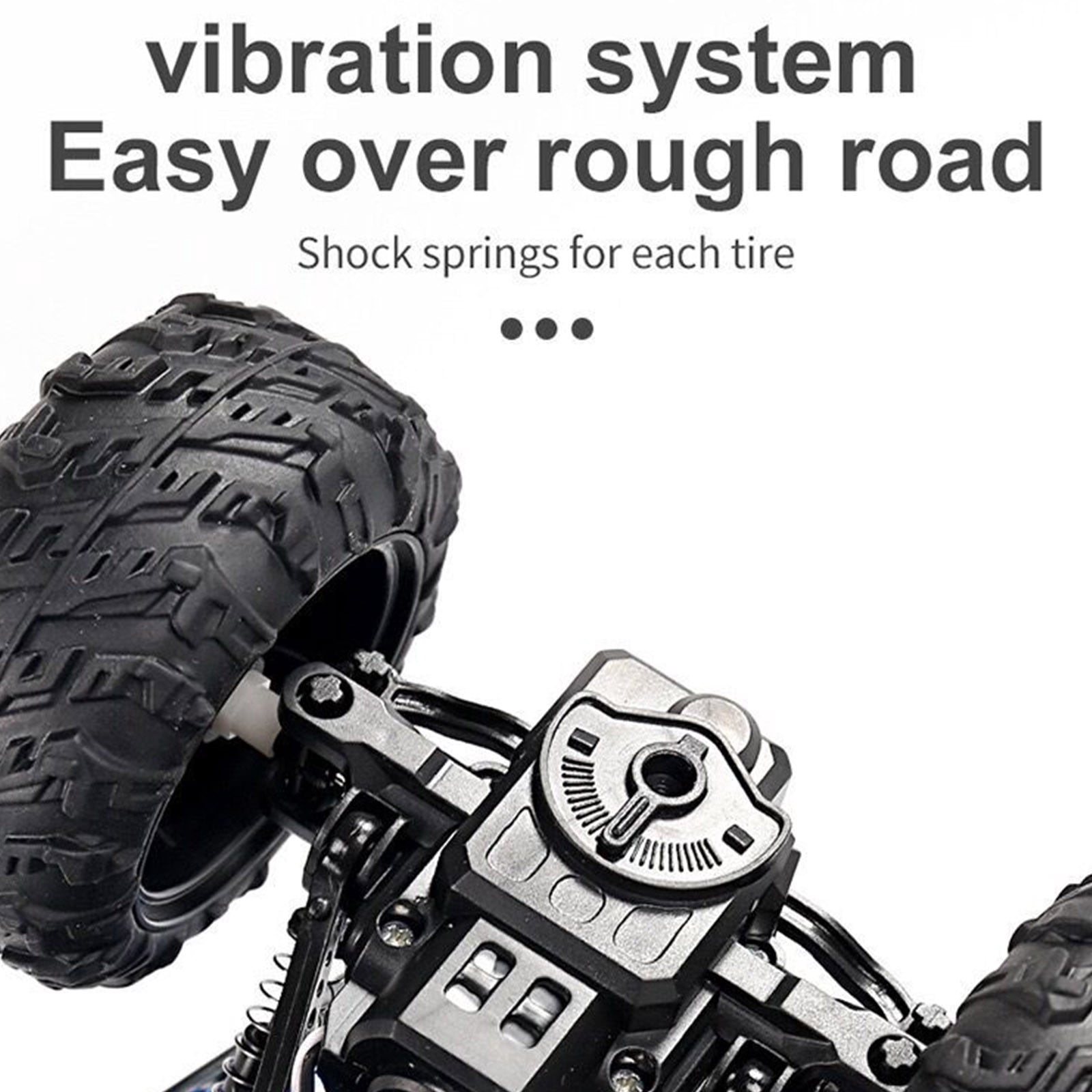 Fridja Monster Truck Toys 1:18 Scale RC Car 4D Off Road Vehicle Radio Remote Control Car High-Speed Drift