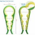 thumbnail image 2 of Otstar Jar Opener and Bottle Opener with Silicone Jar Gripper to Remove Stubborn Lids, Pull Tabs and Bottles-Designed for Weak Hands,Seniors, Arthritis - Ideal for Elderly and Children (Green), 2 of 10