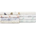 thumbnail image 6 of Tommy Bahama - Queen Sheets, Cotton Percale Bedding Set, Crisp & Cool, Stylish Home Decor (Off The Grid Green, Queen) the Grid Green Queen, 6 of 8