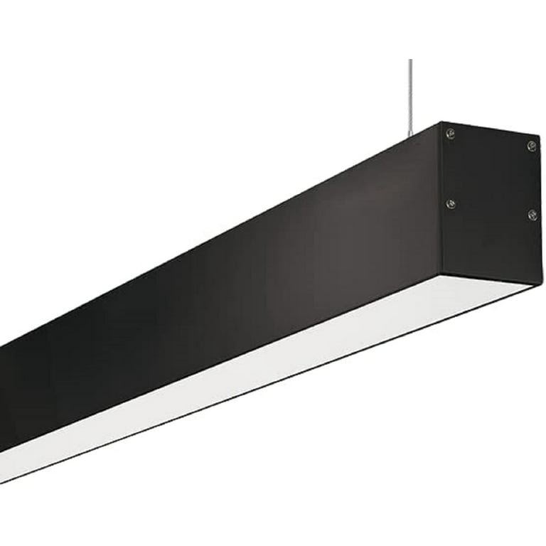 Réglette LED noire 100w linkable 3m blanc naturel 5000k - RETIF