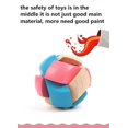 thumbnail image 3 of iq Brain Teaser Kong Ming Lock Lu Ban Lock 3d Madera Interlocking Burr Rompecabezas Juego Juguete | Rompecabezas Kuyhfg Bienvenido a Kuyhfg, 3 of 3