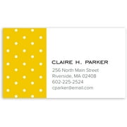Dotted - Personalized 3.5 x 2 Business Card