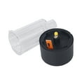 thumbnail image 5 of (10 pack) Mainstays Black Classic Column Solar Powered LED Path and Garden Light, 2 Lumens, 5 of 11