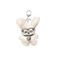 thumbnail image 2 of LLavero de felpa con gafas para cachorros, llavero creativo de muñeco de perro de dibujos animados, decoración colgante para bolso, para A, 2 of 9