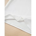 thumbnail image 4 of 1 Pce T-Shirt Imprimé Dessin Animé "Always Have a Good Mood" pour Filles, Col Rond Décontracté à Manches Courtes, Polyester Légèrement Extensible, Mode Été, 4 of 6