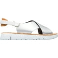 thumbnail image 2 of Women's Camper Oruga Platform Sandal Medium Gray Full Grain Leather/Technical Fabric 38 M, 2 of 6