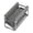 Gray, variant on Outoloxit Stainless Steel Kitchen Sink Rack with Drain Board, Double Layer Countertop Storage Organizer for Utensils, Knives, and Sponges, Stable Design with Support Feet