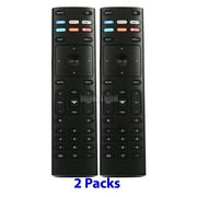 2-Packs Generic Vizio XRT136 4K UHD Smart TV Remote Control with App Shortcuts