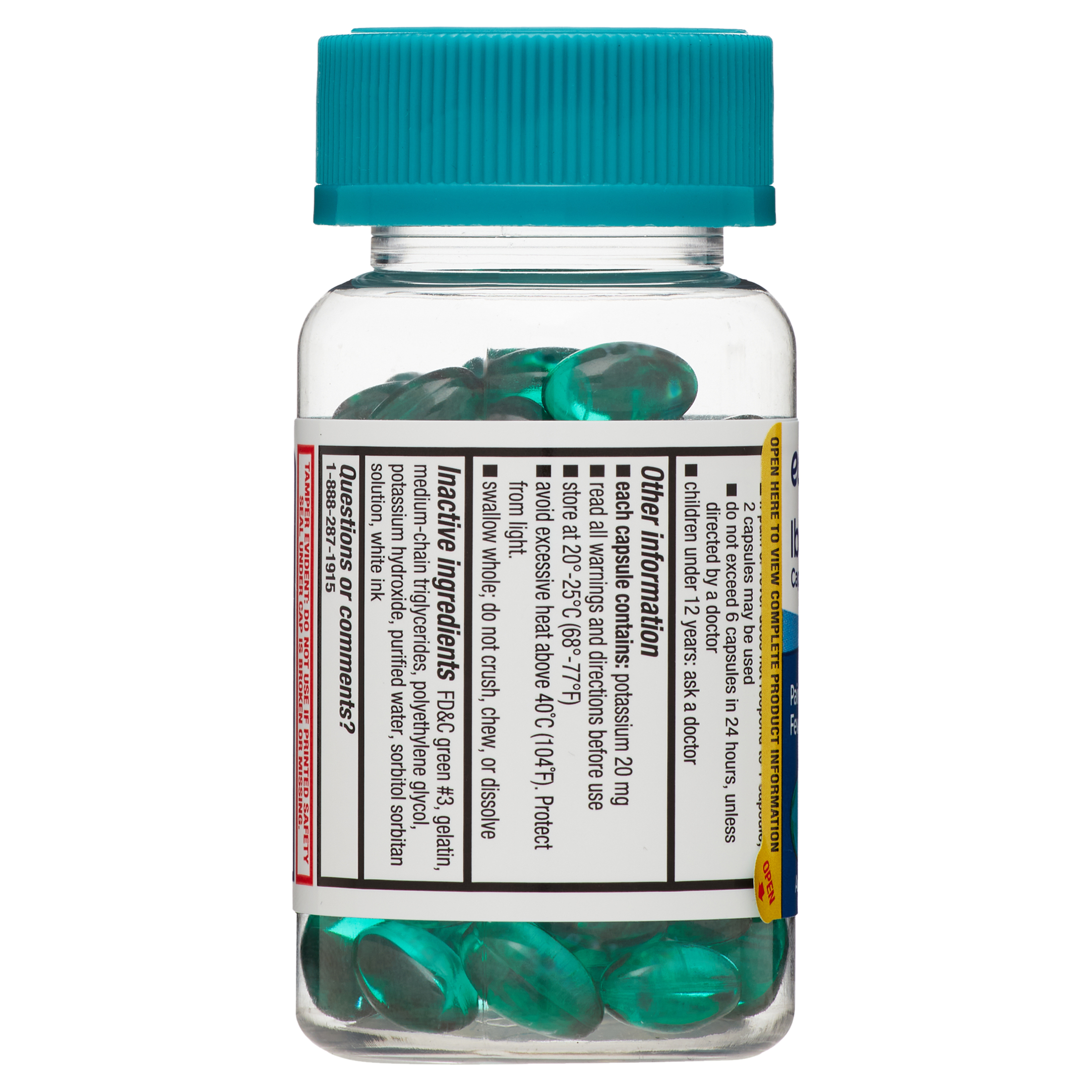 Equate Cápsulas Blandas Mini de Ibuprofeno Llenas de Líquido, 200 mg, Alivio del Dolor y Reductor de Fiebre, 80 Unidades, Comparar con Ingrediente Activo de Advil® LIQUI-GELS Minis 5