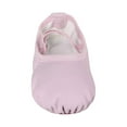 thumbnail image 5 of Dynadans Girls' Women's Leather Ballet Shoes with X Straps for Toddler/Little Kid/Big Kid/Adult Size 5 Big Kid (8.9 inch), 5 of 8