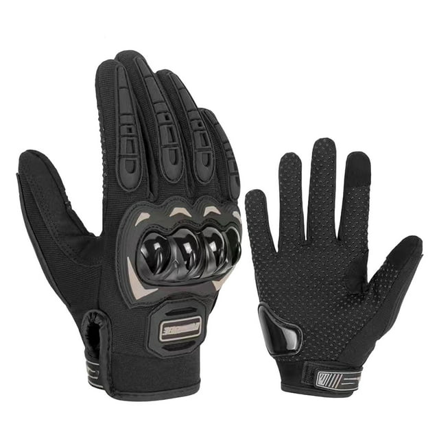 Motorcycle Riding Gloves Joint Pro Tection Outdoor Fitness Long Fingers Hard S Hell Spring Summer Autumn Household Latex Gloves Medium Medium Latex Gloves Reusable Thick Late Gloves Large Reusable