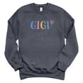 thumbnail image 5 of GODMERCH Embroidered Gigi Sweatshirt, Gifts Birthday Mothers Day for Gigi, Embroidery Crewneck Sweatshirts for Women, 5 of 6