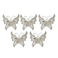 thumbnail image 2 of 50 Piezas de Dijes de Mariposa BLESIY Colgantes de aleación Vintage 3D, 2 of 8