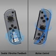 thumbnail image 4 of Controlador de Interruptor para Nintendo Switch, el Control Remoto Del Interruptor Admite Doble Vibración/control de Movimiento/captura de Pantalla/despertador, 4 of 8