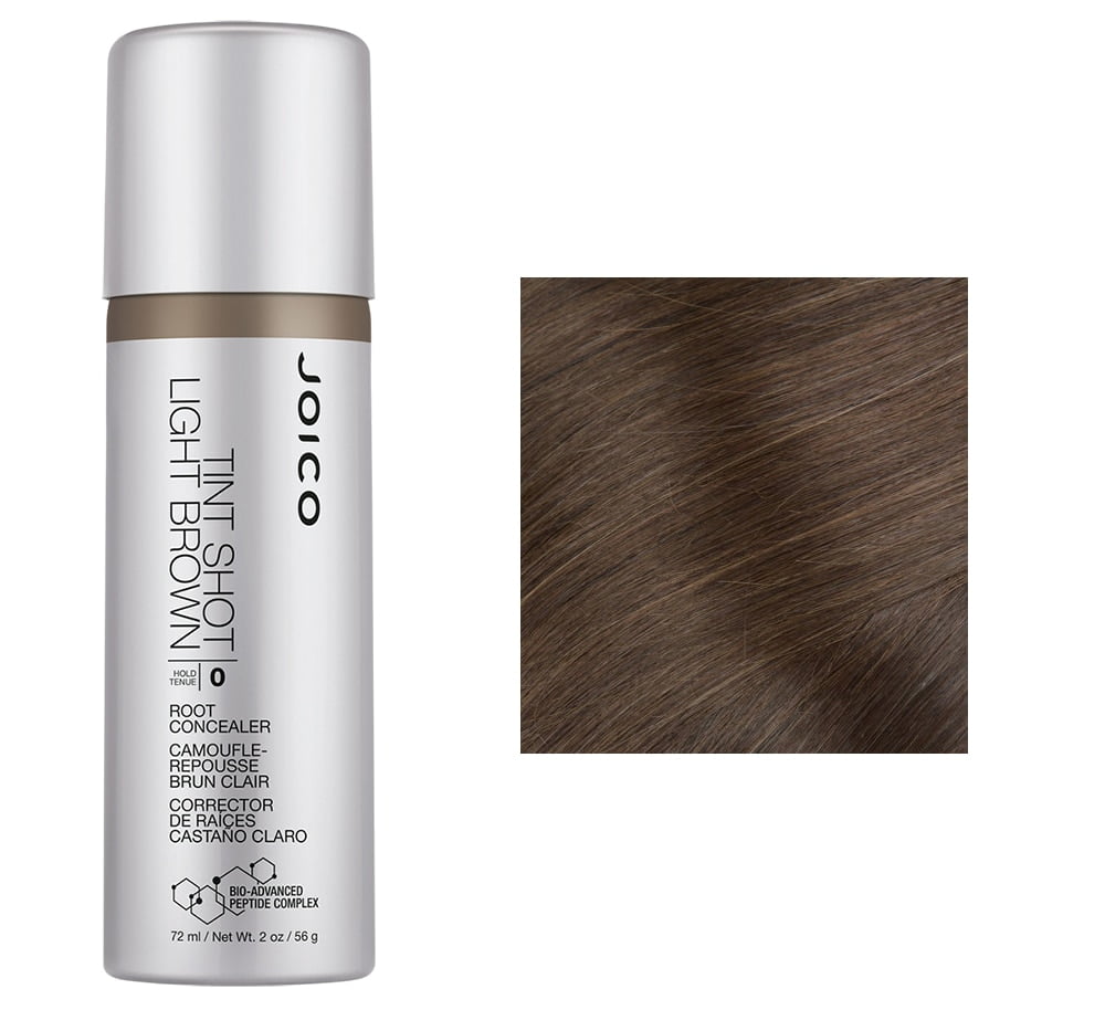 Joico Tint Shot Root Concealer, Light Brown Hair Color 2 oz