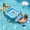 Blue&Green, variant on Pool Floats Adult Games - 2 Pack Fabric Inflatable Pool Floaties Water Hammock Chair w Floating Table Waterproof Playing Cards Party Game Toys Lake Lounger Raft Pool Hammock Float Floaty