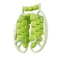 thumbnail image 4 of Herramienta de abrazadera de abrazadera de piernas circulares de de rodillos musculares portátiles portátiles de mano para viajar a mano Verde, 4 of 8