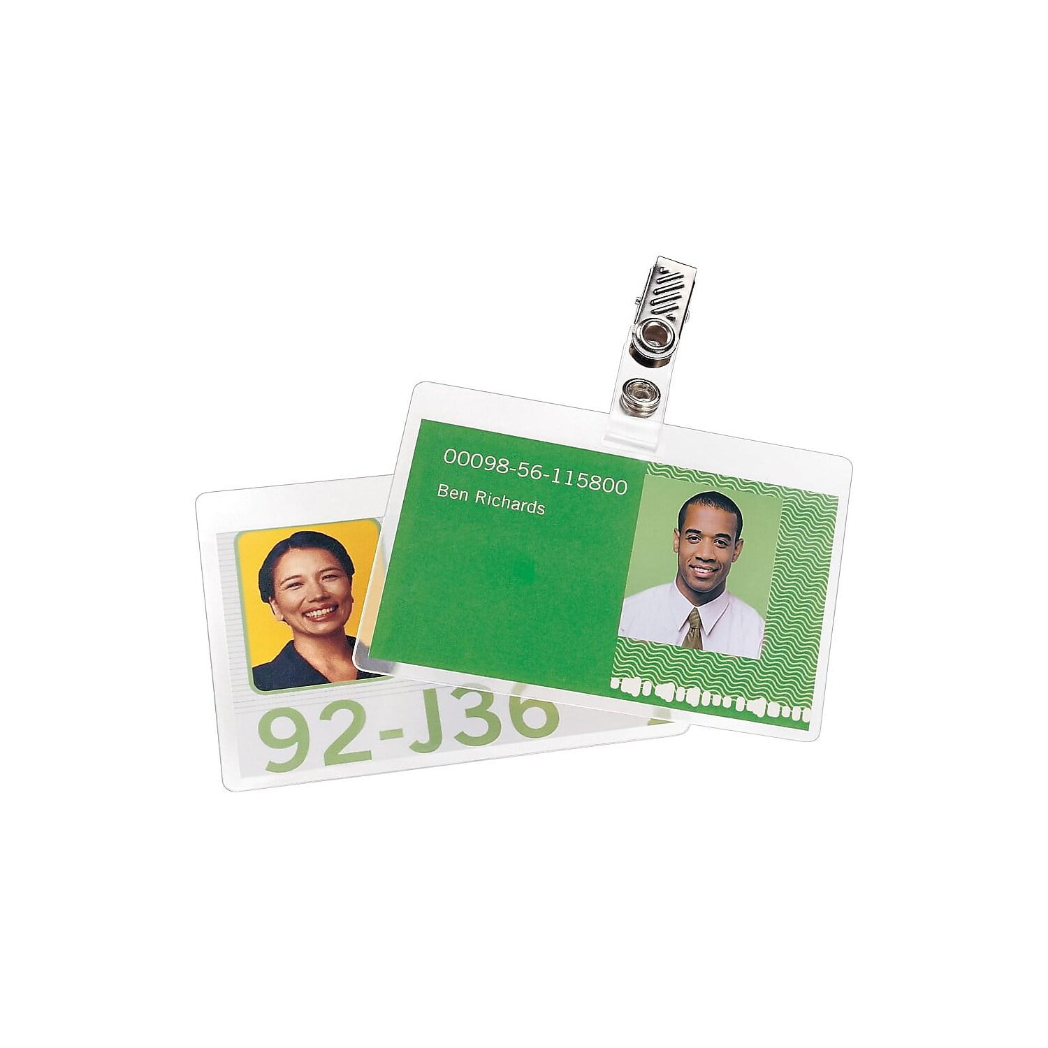 Self Seal Id Cards