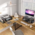 thumbnail image 2 of DALTACK Computer Monitor Height-increasing Stand | Iron Desk Manager with Drawers for Office Desktop Storage and Stationery Organization, 2 of 5