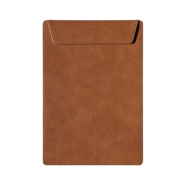 Leather Conference Pad A4 Business Folder With Hidden Pen Insert Multifunctional Clipboard For Office, Schools