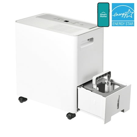 Midea 22-Pint Smart Access Dehumidifier with App and Voice Control  MAD22S1AWWT