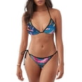 thumbnail image 1 of Fotbe Colorful Donut Traje de Baño para Mujer de Dos Piezas – Bikini Sexy de Tirantes Tipo Halter con Diseño Triangular, 1 of 6