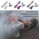 thumbnail image 5 of Bewildely Servobrazo de Metal para coche con Control remoto, varilla de enlace ajustable, simulación de vehículo sobre orugas, piezas de repuesto, Kit de Kits de construcción modelo Púrpura Bewildely FN010463-05, 5 of 6