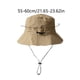 thumbnail image 2 of Sombrero impermeable tipo cubo para mujer y hombre Sombrero para la lluvia UPF 50+ Sombrero de ala ancha Sombrero plegable de verano Sombrero flexible para la playa y la pesca, 2 of 3