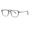 thumbnail image 1 of Titanium Spectacle Frames Square Shape With Flat Lens For Man And Woman, 1 of 4
