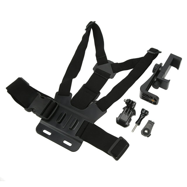 Sangle de Poitrine pour Téléphone Portable, Support Détachable Pratique en ABS pour Diffusion en Direct