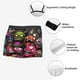 thumbnail image 3 of Fotbe Monstrous Cartoon Characters Calzoncillos Tipo Boxer con Bolsa de Soporte Total para Hombre, X-Temp Fresco, Transpirable y de Secado Rápido-XX-Large, 3 of 5