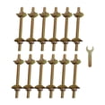 thumbnail image 1 of Elodie Countertop Connector Bolts Countertop Joint Fasteners for Headboard Bed Rail M8x8 12Pcs, 1 of 8