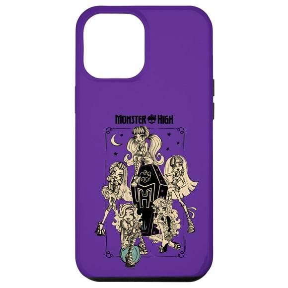 Funda de teléfono Monster High Student MH Tomb Frame para iPhone 14 Pro Max