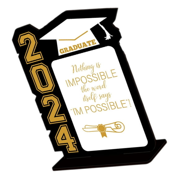 Graduation Table Decorations Emblems Grad Table Centerpiece Party Decoration Dinning Table Decor