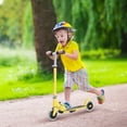 Scooter With 2 Wheels, for Kids Ages 6+, Kickstand Foot Support
