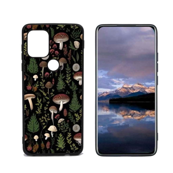 Mushroom-Woodland-15 Phone Case, Degined for Moto G Stylus 5G Case Men Women, Flexible Silicone Shockproof Case for Moto G Stylus 5G