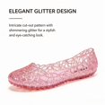 thumbnail image 3 of CHICVOMEY Comfortable Womens Flats Lightweight Slip-on Jelly Shoes Casual Non-slip Flat Shoes Suitable for Holiday and Beach, 3 of 8