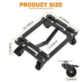 thumbnail image 5 of BouPower Set of 4 Heavy-Duty Car Wheel Dollies, 6000 LBS Capacity Vehicle Moving Dolly with Lockable Swivel Casters, Portable Tire Skate Mover for Car, SUV, ATV, Motorcycle, Truck, Trailer and Boat, 5 of 6