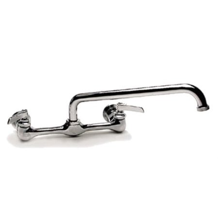 Commercial Food Service Wall Mount Faucet W 12 Spout For 3 Bay