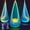 Light Blue, variant on Light Up Kids Pod Swing Seat, Upgraded Kids Hanging Hammock Swing with LED Lights, Cotton Sensory Pod Swing Chair with Inflatable Pillow, Pod Swing for Kids Indoor & Outdoor (1 PCS) (Blue)