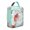 Greenish-blue-35, variant on Funny Lobster and Crustacean Lunch Bag, Reusable Insulated Cooler Tote with Tropical Beach and Nautical Sea Life Artwork, Waterproof and Spacious for Travel or Work