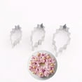 thumbnail image 5 of Cake Holly Set Shape Stainless 3 Cookie Cake Mould/ Sugar Flower Cake Mold, 5 of 5