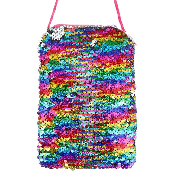 HEANUJJ Reversible Sequin Crossbody Bag and Phone Purse, Stylish Party and Travel Accessory for Women