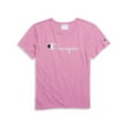 thumbnail image 1 of Champion Life Womens Original Tee, XS, Flocked Paper Orchid, 1 of 1