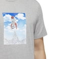 thumbnail image 4 of Big & Tall adidas Spaceship Boost Graphic Tee Color: Almost Blue Size: 4XL, 4 of 5