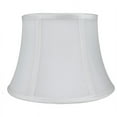 thumbnail image 2 of Faux Silk Bell Lamp Shade, 7" Top, 10" Bottom, 7" Slant Cream Single, 2 of 5