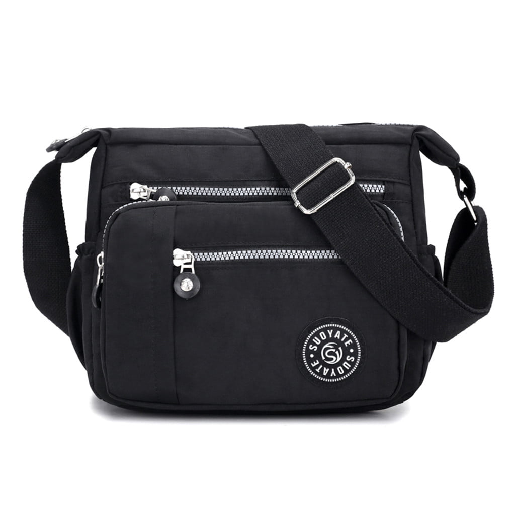 Outreo Women Messenger Bag Girls Satchel Shoulder Bag for Travel Casual Sport Waterproof Cross Body Side Bag Nylon 
