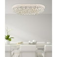 thumbnail image 4 of 1800 Primo Collection Flush Mount Oval L36in W20in H12in Lt:18 Chrome Finish (Royal Cut Crystals), 4 of 9