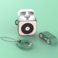 thumbnail image 2 of Funda protectora de dibujos animados de tendencia creativa de Airpods1/2 generación s Rojo Verde, 2 of 5